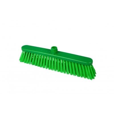 Scopa pavimenti con attacco dritto da 400 mm con setole medie | Wirfly