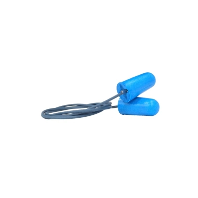 Inserti auricolari detectabili in espanso blu
