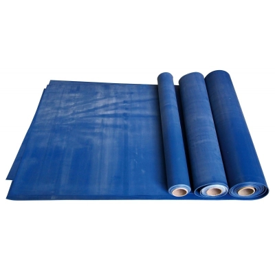 Silicone blu detectabile spess. 5 mm