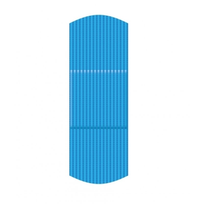 Cerotti visibili ai raggi X e detectabili - 72x25 mm conf. 100 pz.