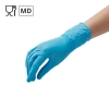 Guanti in nitrile PRO per alimenti e Dispositivo Medico - AZZURRI 100 pz - MEDIO SPESSORE
