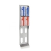 Dispenser inox per guanti 4 box