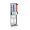 Dispenser inox per mascherine e guanti