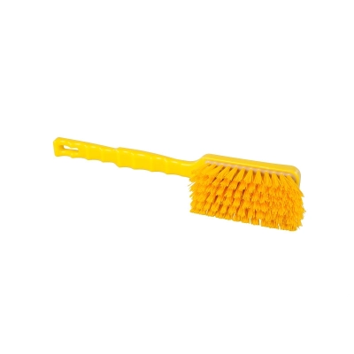 Spazzola resinata con setole medie e manico lungo | Wirfly