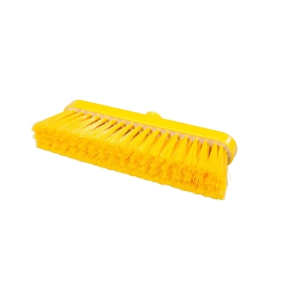 Scopa pavimenti resinata con attacco dritto e setole morbide | Wirfly