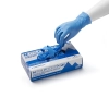 Guanti in nitrile per alimenti EXTRA SOFT AZZURRI 100 pz.