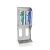 Dispenser inox per guanti 2 box