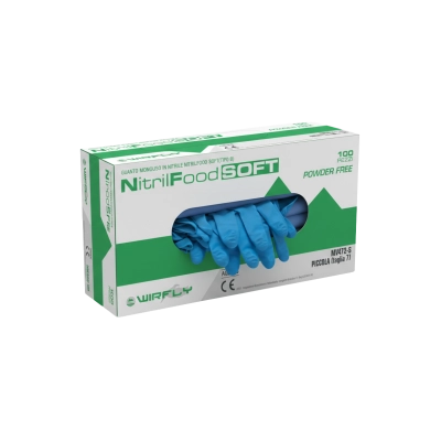 Guanti in Nitrile Azzurri Medio Spessore 4,5 gr per Alimenti