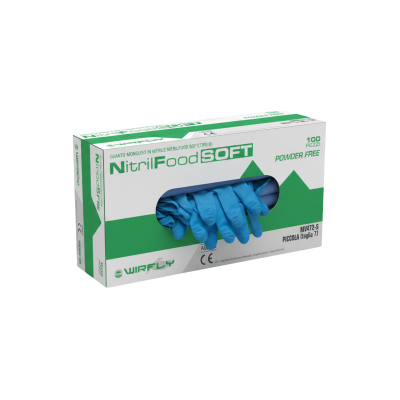 Guanti NITRIL SOFT per alimenti - Spessore 4,5 g