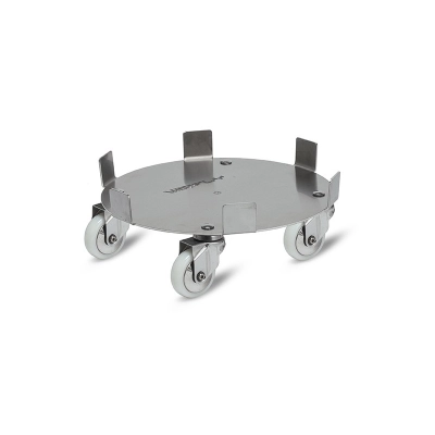 Base inox rotonda per contenitori da 90 litri | Wirfly