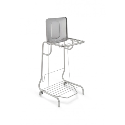 Bidone per la spazzatura in acciaio inox AISI 304 carrier snell 130 | Wirfly