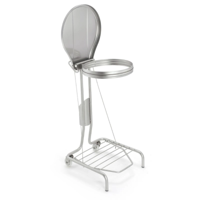 Bidone per la spazzatura in acciaio inox AISI 304 new fast-bag | Wirfly