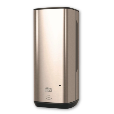 Dispenser automatico Tork S4 per sapone a schiuma in acciaio con sensore | Wirfly