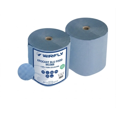 Carta in Rotolo Azzurra - 3 VELI | Wirfly